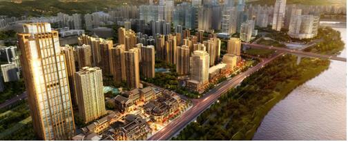 重慶市珠江太陽(yáng)城影劇院工程 柱距：25米×33米 七個(gè)電影廳